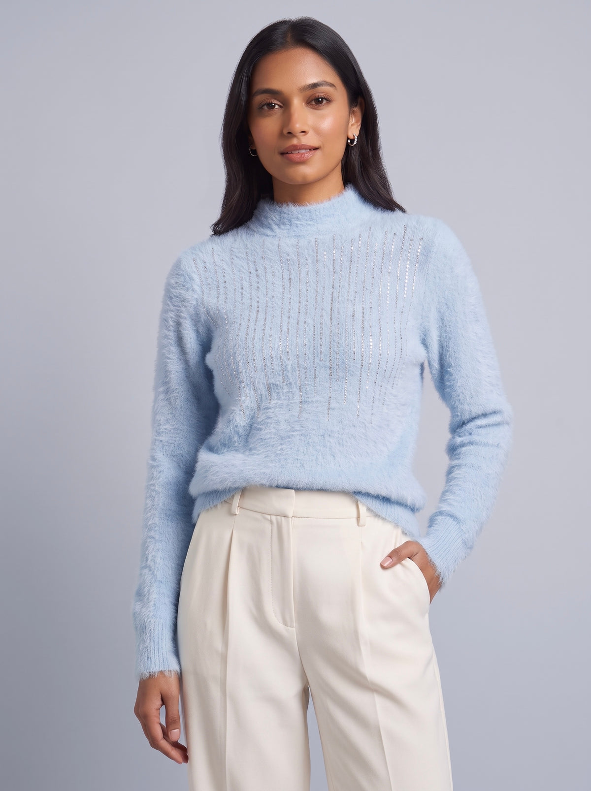 Imported Fuzzy Fur Top