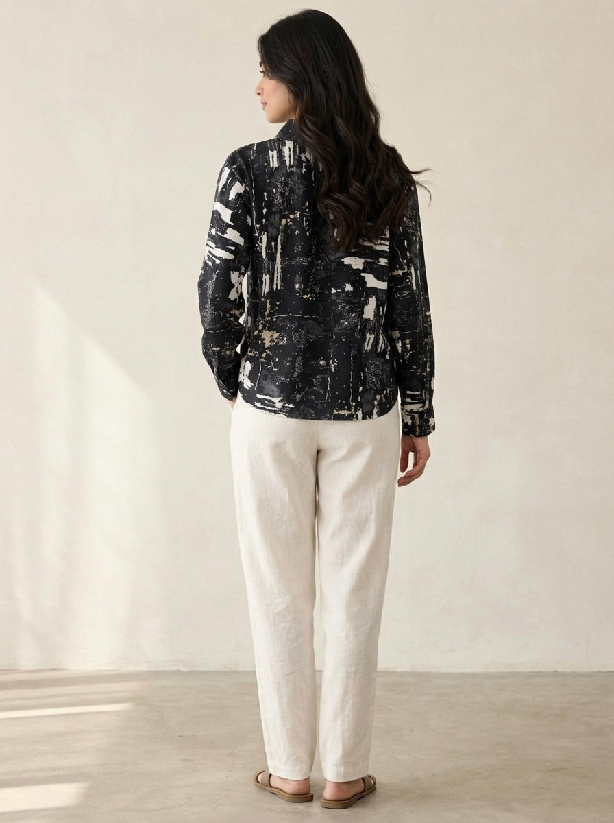 Artisanal Splash Shirt