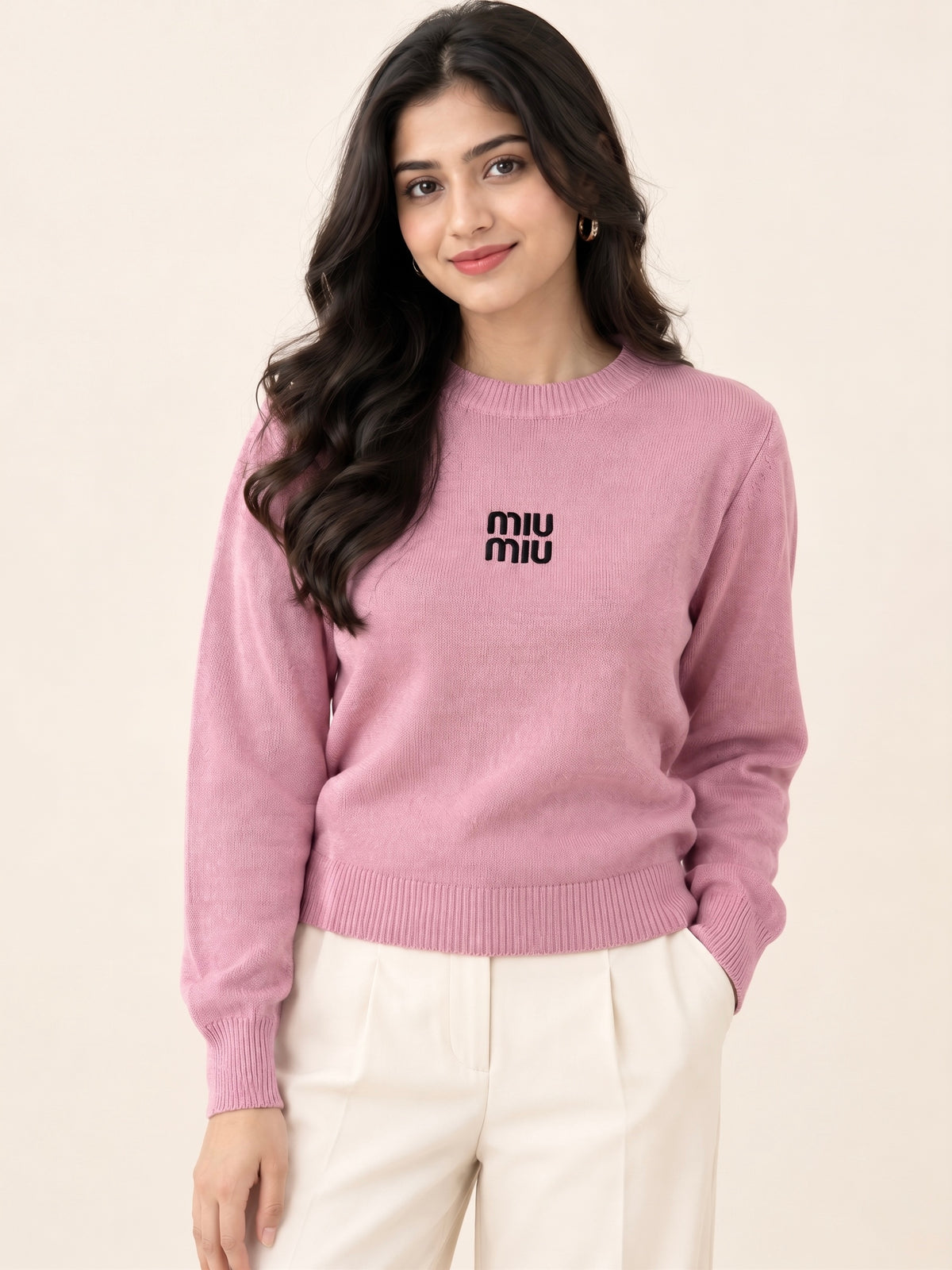 Imported Soft-Touch Knit Top