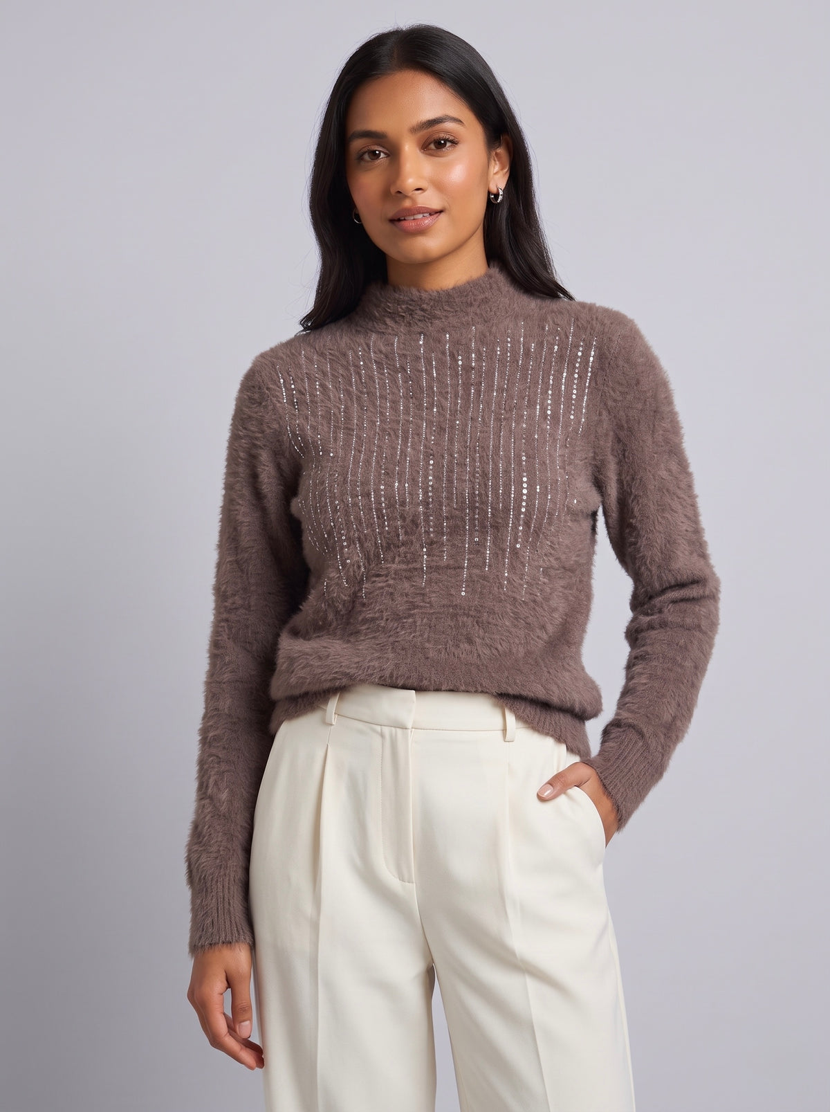 Imported Fuzzy Fur Top