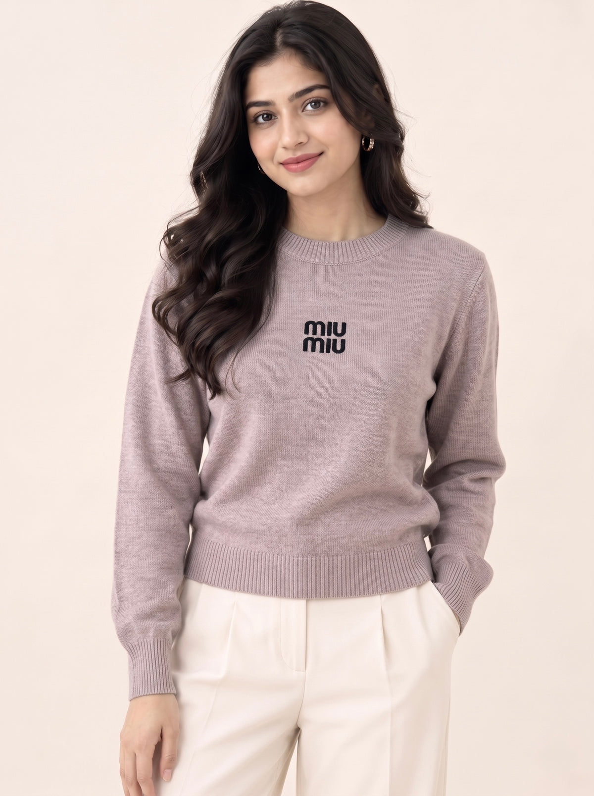 Imported Soft-Touch Knit Top