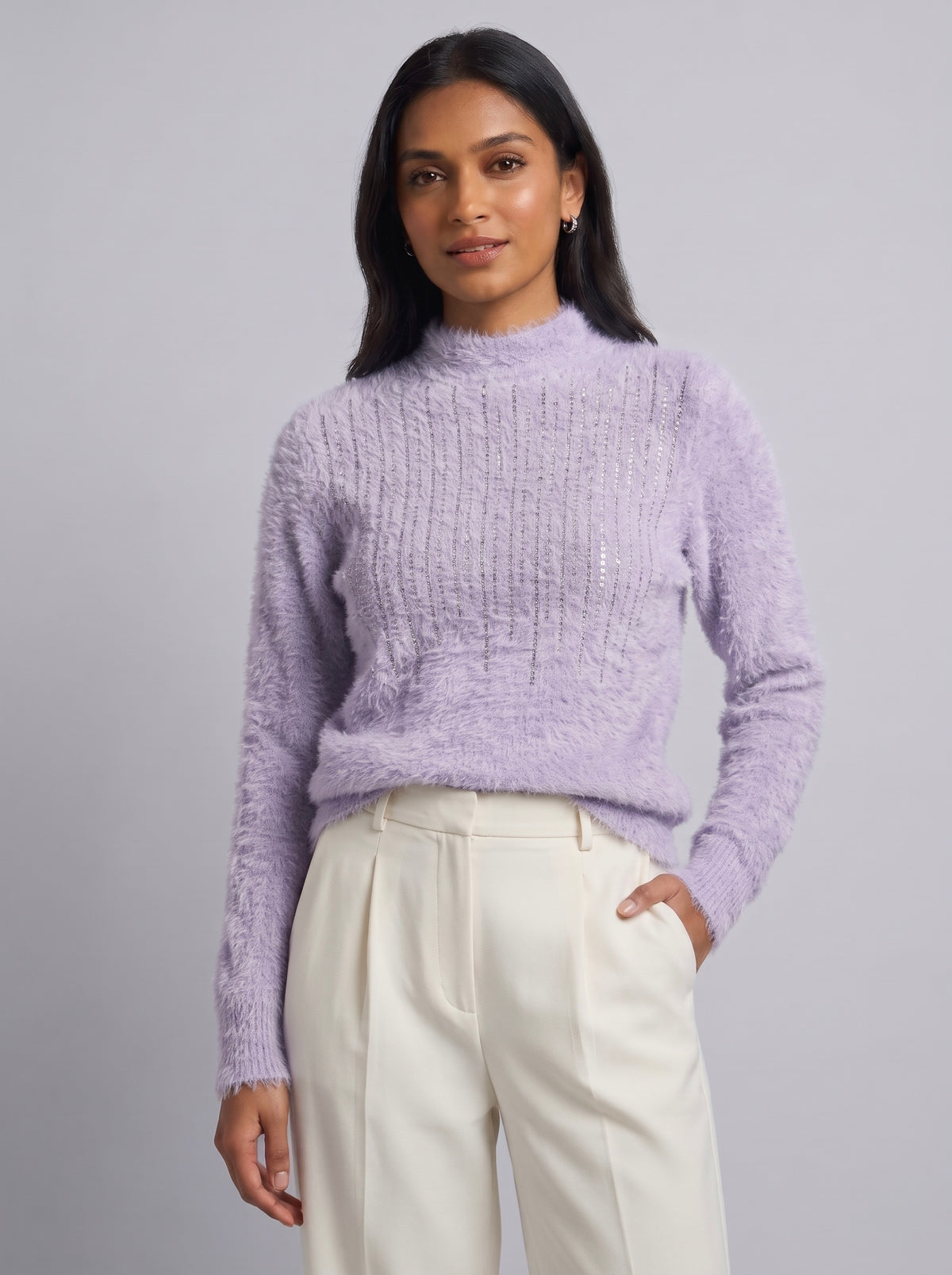 Imported Fuzzy Fur Top