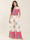 Floral Co-ord Set – Pink & Cream