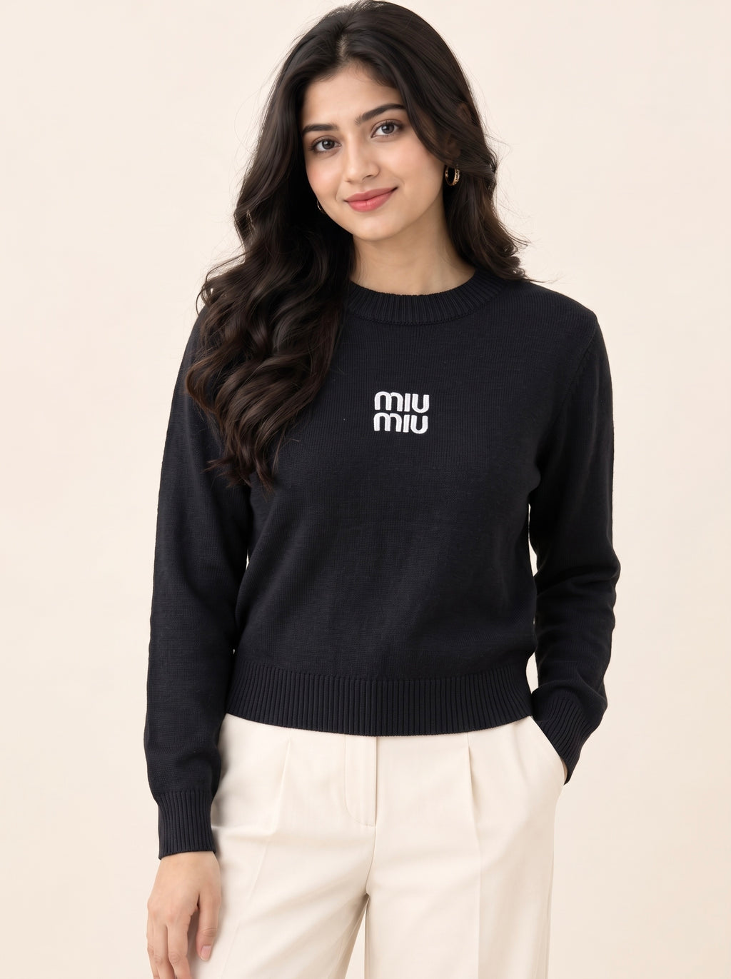 Imported Soft-Touch Knit Top