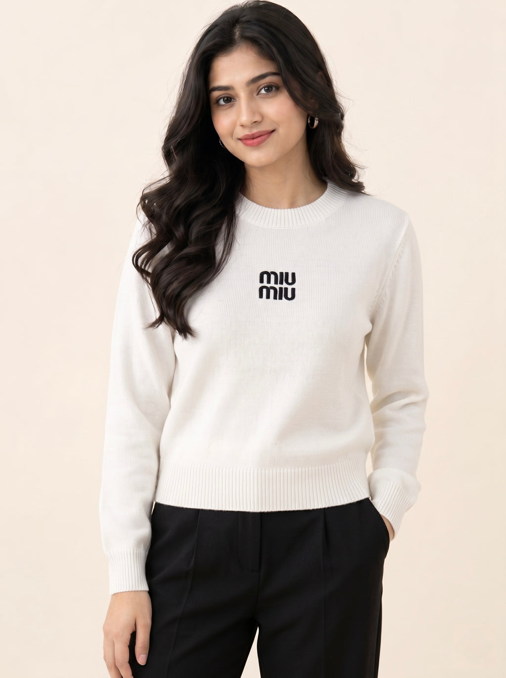 Imported Soft-Touch Knit Top
