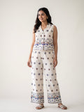 Ivory Floral Co-ord Set