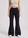 Jet Black Boot Cut Jeans