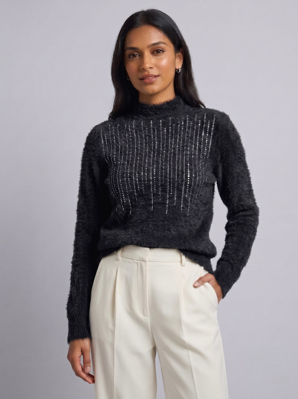 Imported Fuzzy Fur Top